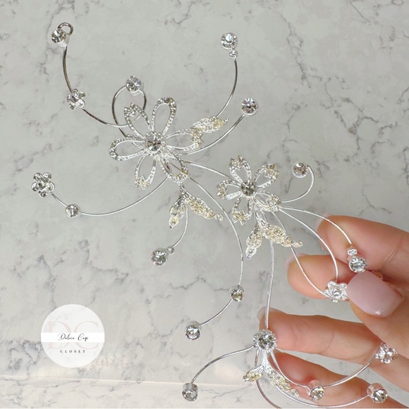 Head Piece With Rhinestones - Picture 1 of 4
